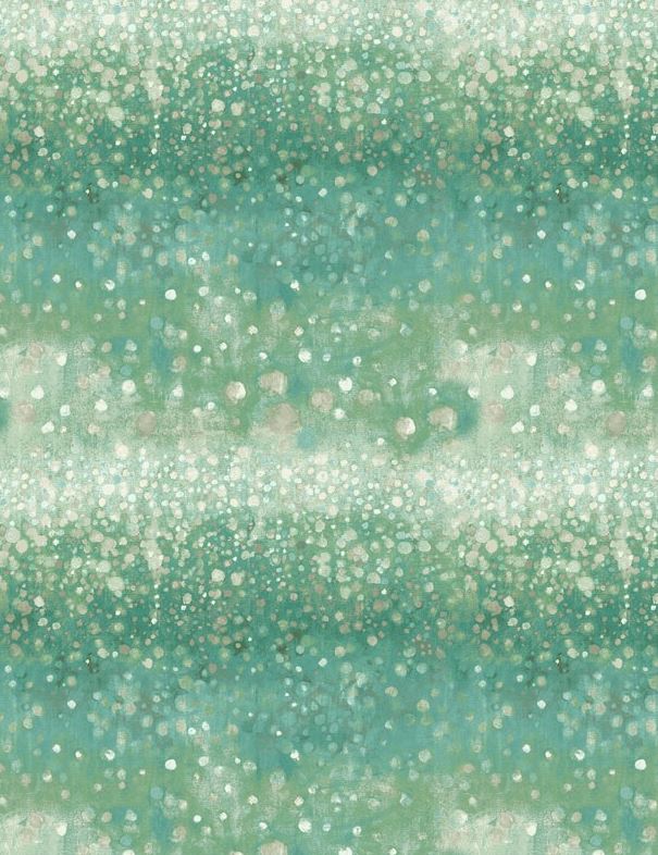 Coastal Bliss Ocean Bubbles Green